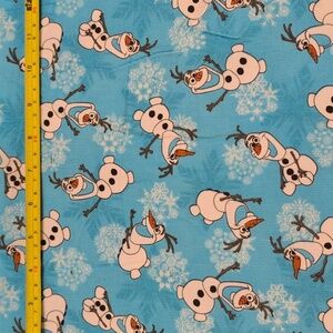 Disney Oleg Frozen Corduroy Fabric